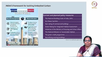 BASICS OF EMBODIED AND OPERATIONAL CARBON- PART 2 #CH29SP #swayamprabha