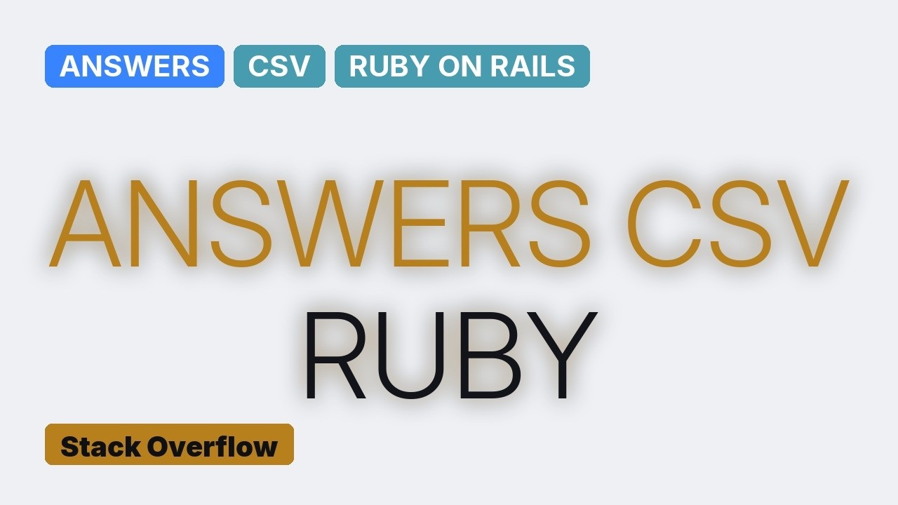 Rails Html Uploading html into Rails app via CSV - YouTube