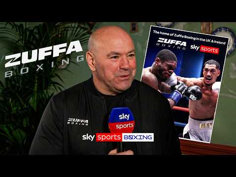“Best fights, best fighters” | Dana White ANNOUNCES Zuffa Boxing and Sky Sports Boxing deal