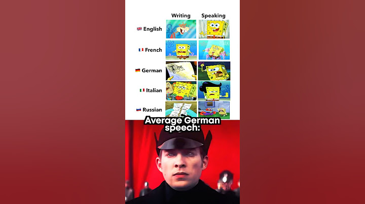 Writing vs speaking languages 🗣️
