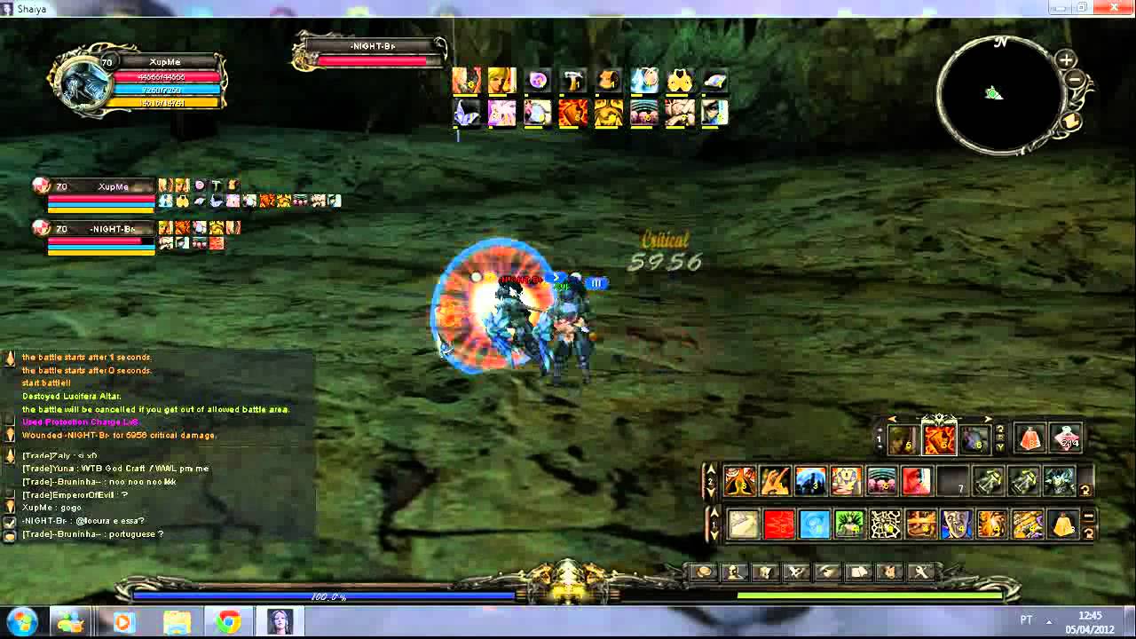 Matando O Gustavo Shaiya Rebirth. Dungeon Cloron