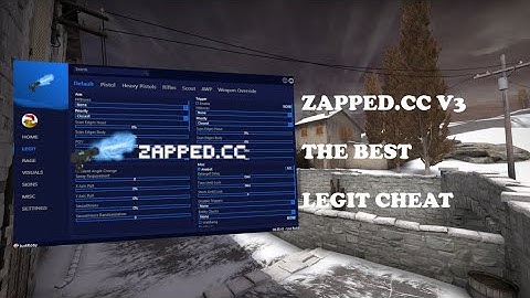 Zapped.cc - showcase/gameplay - a cheat full of features