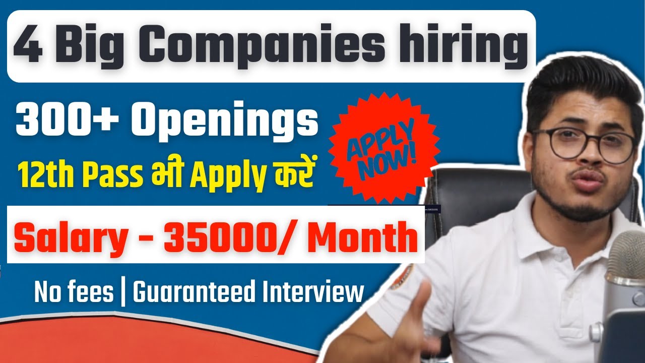 Private jobs vacancy 2021 for fresher | private job openings for 12th pass | Private jobs after 12th
