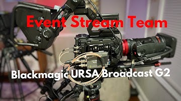 @BlackmagicDesignOfficial URSA Broadcast G2 configuration