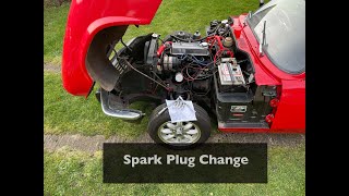 Triumph Spitfire 1500 - How To Replace The Spark Plugs On A 1975 - Changing NGK BP5ES