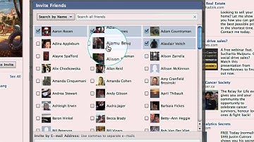Inviting Guests to Your Terry Fox Run Facebook Event