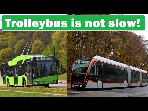 Video: Dit Geweldige Voertuig: Zelfrijdende Trolleybussen En Plaslichten