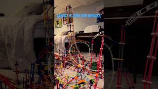 Layout is Done for Impulse!! #knex #rollercoaster #dio #holydiver #knoebels