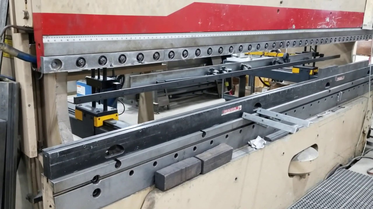Cincinnati 175 Ton x 14' Autoform CNC Hydraulic Press Brake YouTube