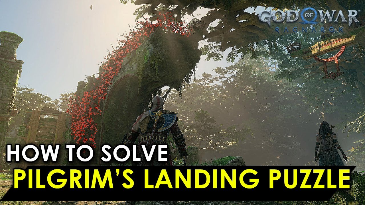 How to solve the Pilgrim's Landing Puzzle Vanaheim شرح God of War