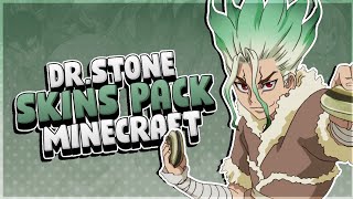 Minecraft - Dr Stone Skin Pack || Media Fire Link! screenshot 4