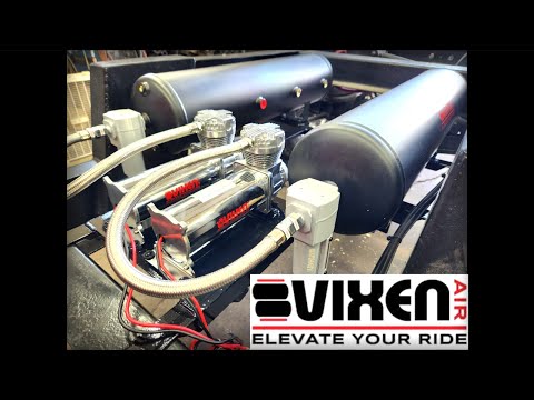 Vixen Air Universal Weld On Rear Axle Lower Air Bag Mounting