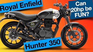 Royal Enfield Hunter 350 FIRST RIDE  Is 349cc & 20hp Enough to Have Some Fun? WATCH THIS & FIND OUT