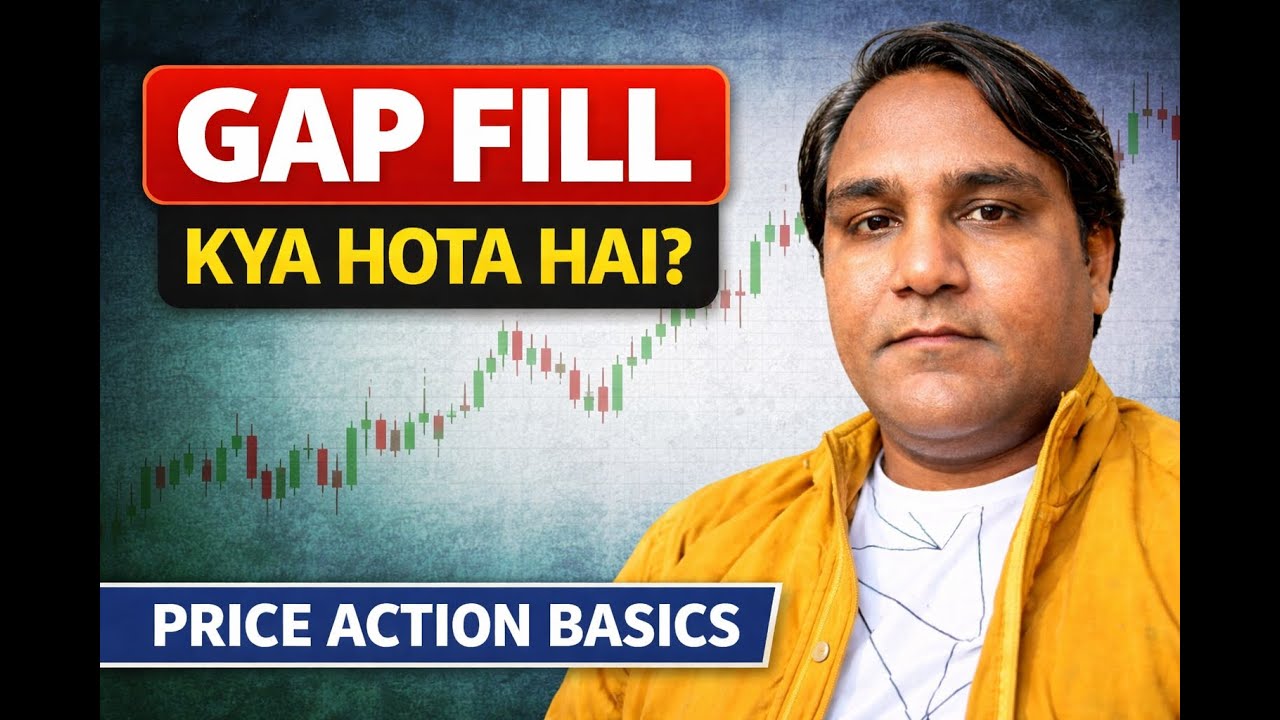 Gap Fill Kya Hota Hai? | Gap Fill Concept Explained | Price Action Basics