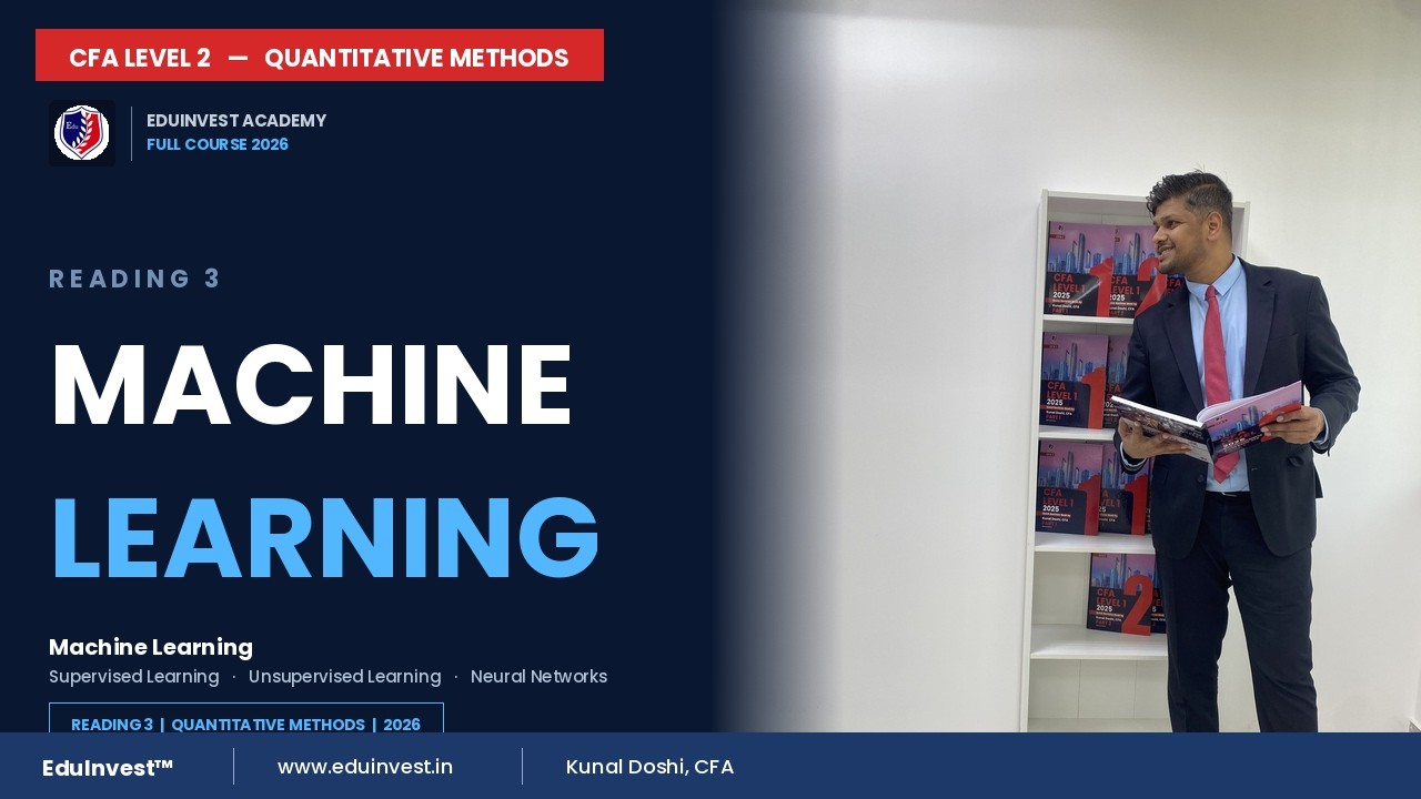 CFA Level 2 Machine Learning Lecture Released for 2026 Exam Candidates