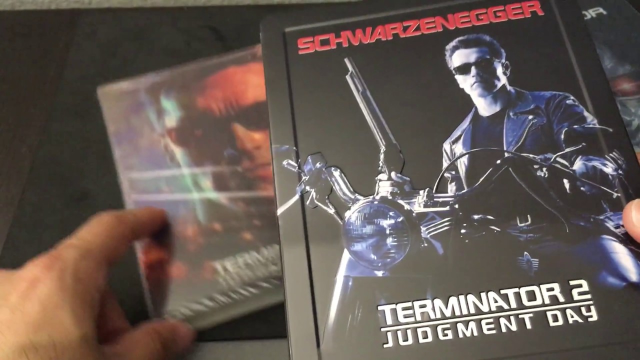 Filmarena Collection Terminator 2: Judgment Day 3D and 4K UHD WEA Exclusive  Steelbooks