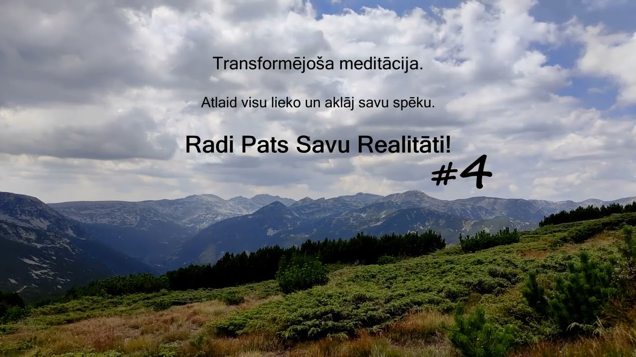 Tavas realitātes dzimšana | Vadīta manifestācijas meditācija
