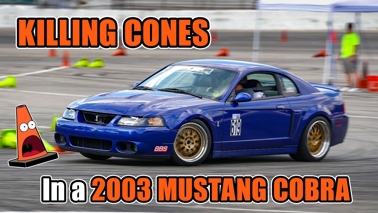Autocrossing a 2003 Mustang "Terminator" Cobra