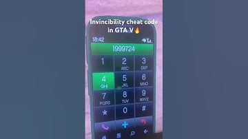 Invincibility cheat code in GTA V🔥