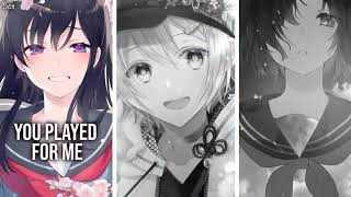 Nightcore   PLAY x Dance Monkey x Faded ↬ Switching Vocals