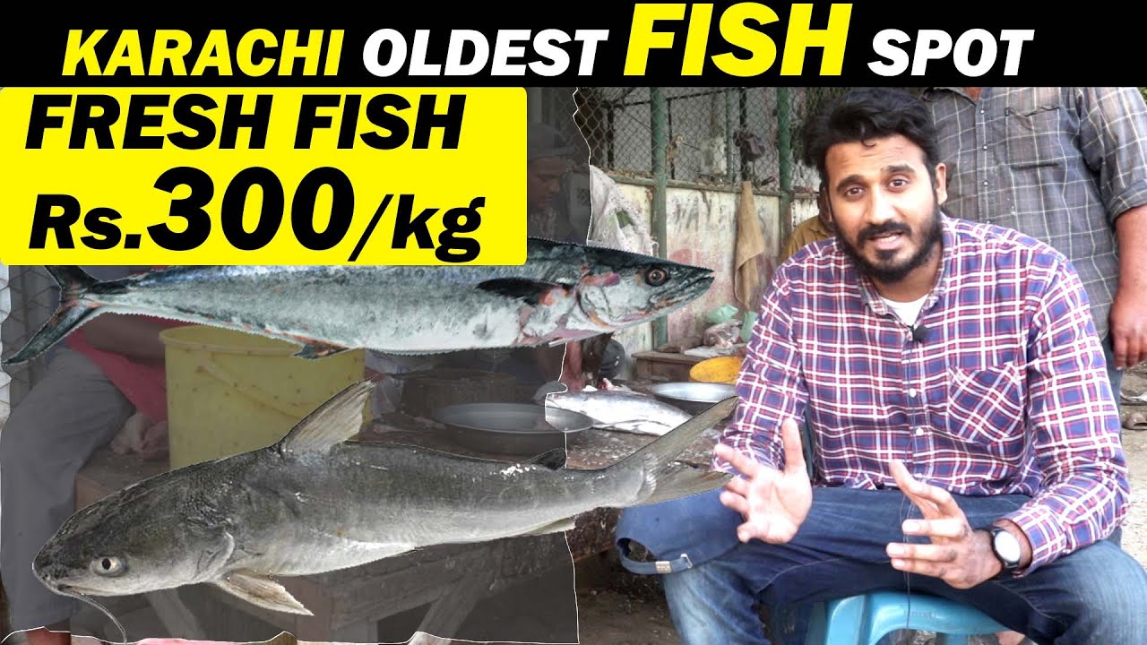 Oldest Karachi Wholesale Fish Spot | Karachi Fish Market 2020 |