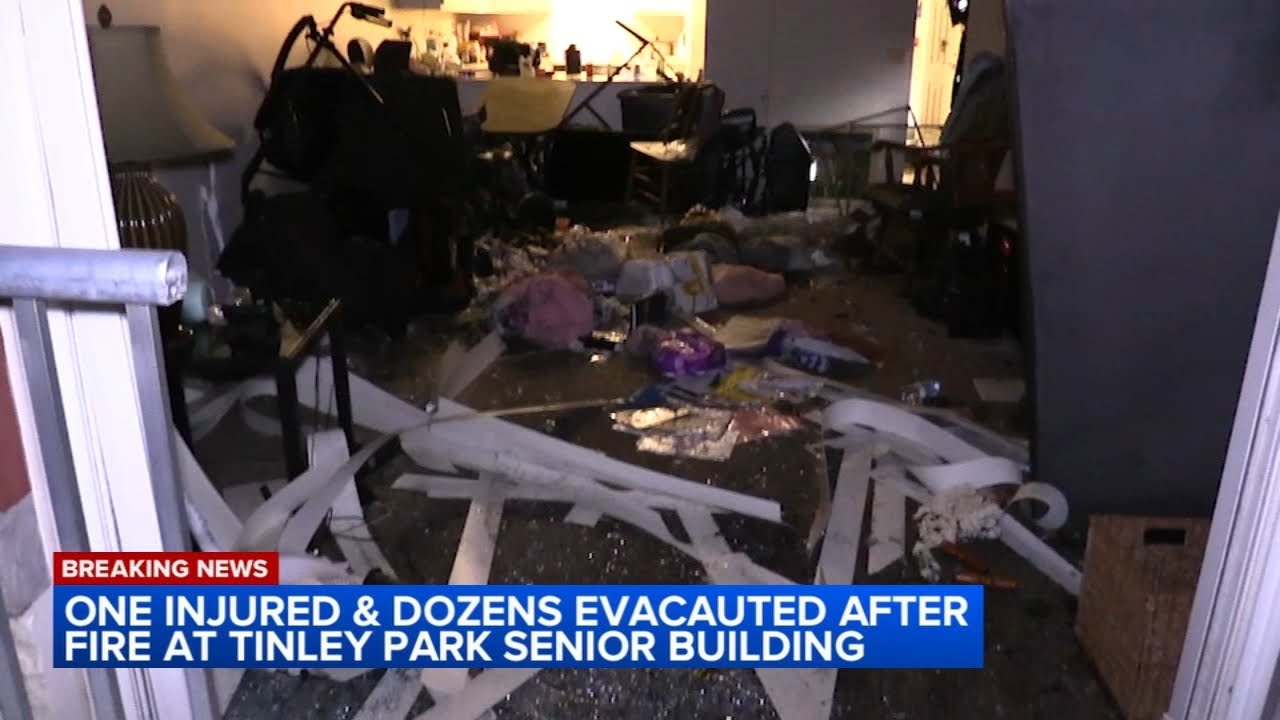 Woman hurt, dozens evacuated after suburban senior living center fire ...