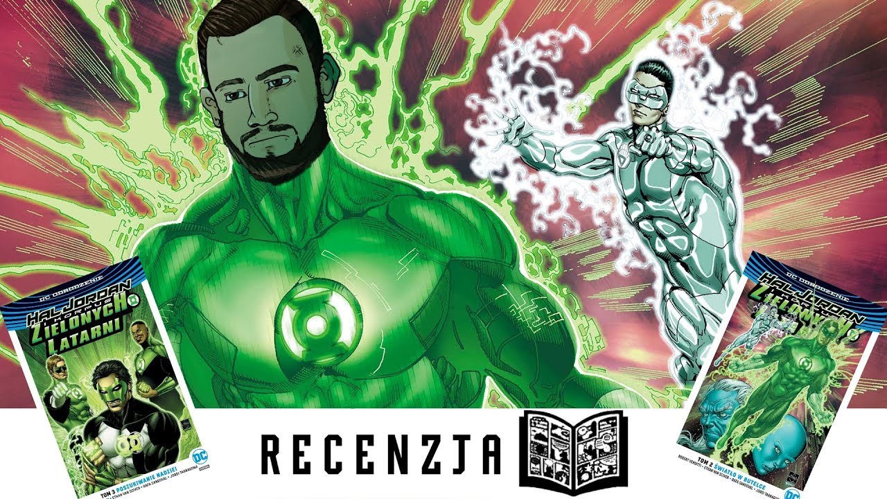 Hal Jordan i Korpus Zielonych Latarni Tomy 2 i 3 animacje urodzinowe