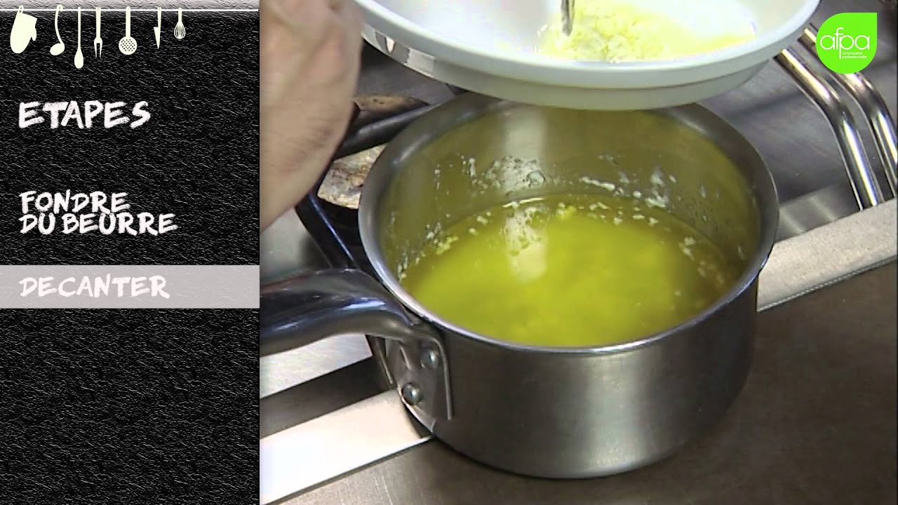 Clarifier du beurre