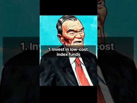 John Bogle's investment advice. #investing #mindset