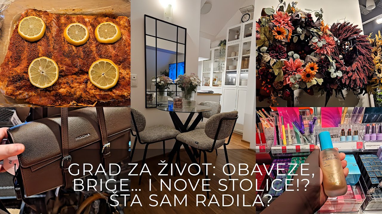 Moji dani: obaveze, brige… i nove stolice!? Šta sam radila?