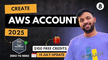 How to Create a New AWS Account in 2025 | Get $100 Free Credits | AWS Latest Update 15 July 25 Hindi