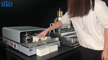 Manual Cigarettes Perfume Box Wrapper Packaging Machine Cellophane Wrapping Machine