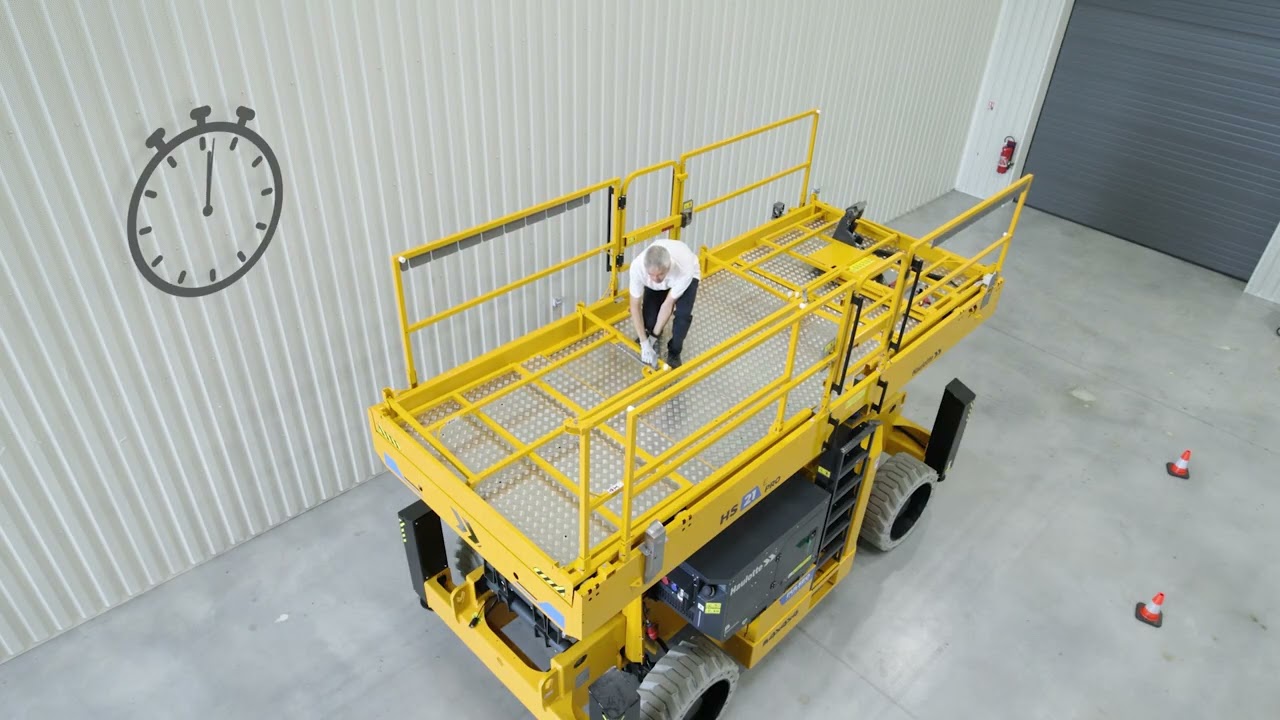 Haulotte adds a 21m rough terrain electric scissor to its PULSEO
