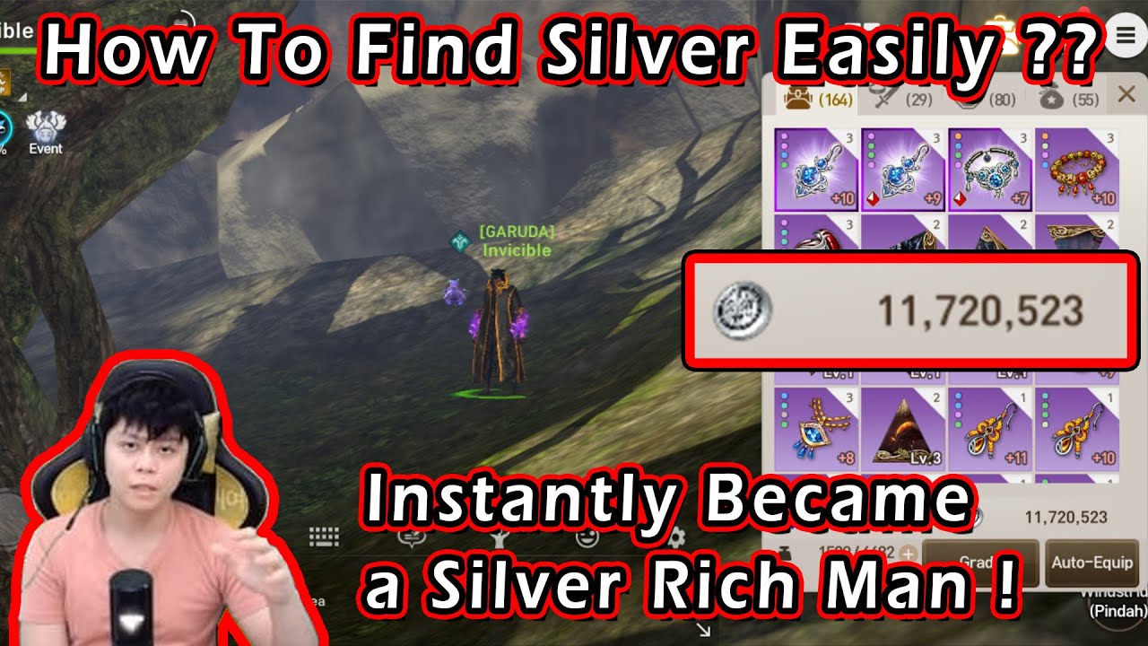 TIPS FARMING SILVER , BLADE AND SOUL REVOLUTION !! BECOME A RICH PERSON
