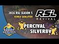 Percival vs SilVerBV - TvT | 2026 RSL Season 5: Korea Server Qualifier | StarCraft 2 Tournament
