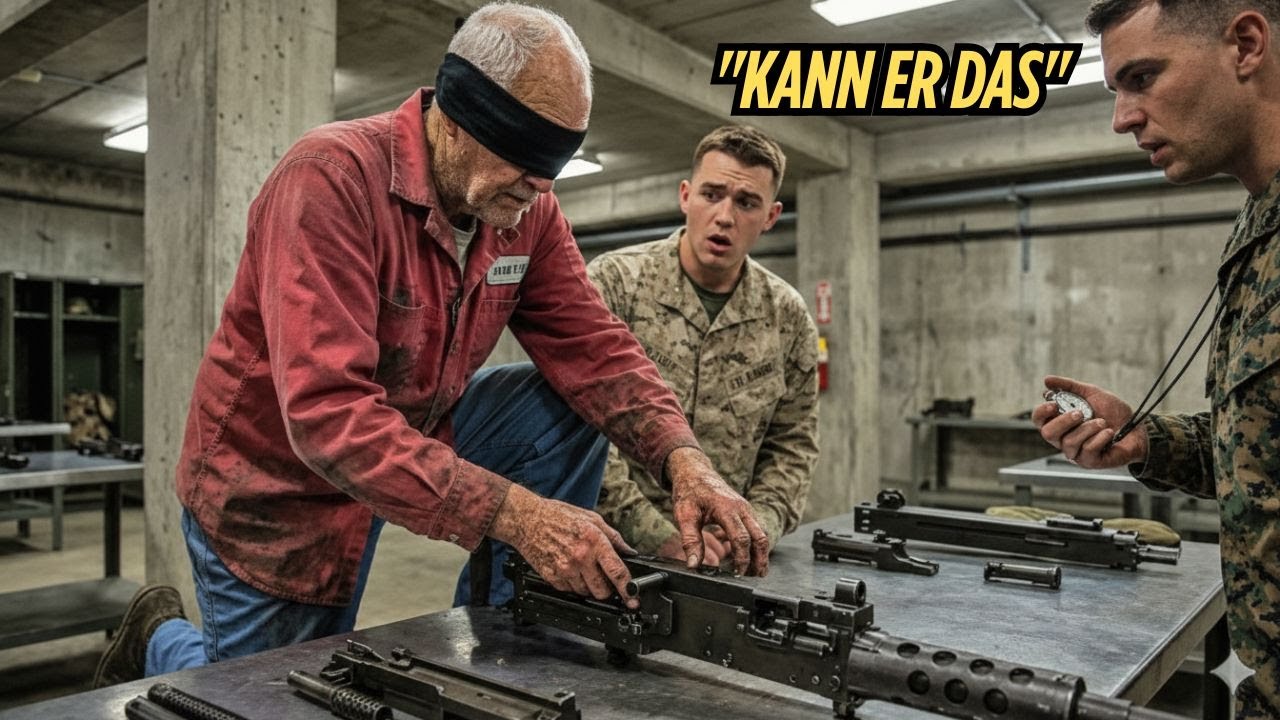 50 Rekruten scheitern am M2 Browning – ein 80-jähriger Ausbilder schafft es blind