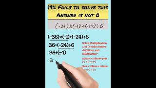 Can you solve this viral Math Puzzle? ( Rule of signs). @LearningHub-w4q