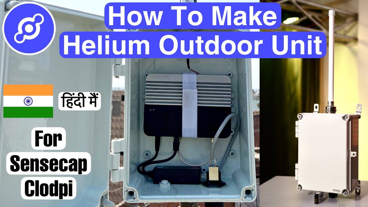 How To Make Helium Outdoor Enclosure For Sensecap, Clodpi, Rak Wireless in 5.8dbi/8dbi Antenna