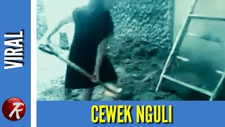 Viral kuli bangunan wanita cantik