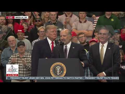 President Trump Announces Massive FCC Investment Into Alaska Internet - 10/13/26