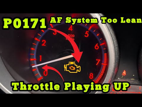 Mazda Ford P0171 Air Flow System Too Lean Bank How To Fix