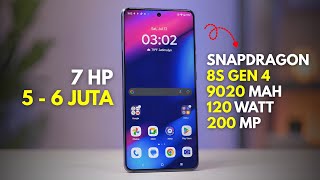 7 HP 5 - 6 JUTAAN TERBAIK AGUSTUS 2026! Rasa Flagship!