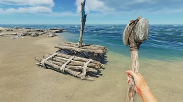 Stranded Deep 0.13H1 ep5 "I AINT AFRAID OF NO SHARK!!"