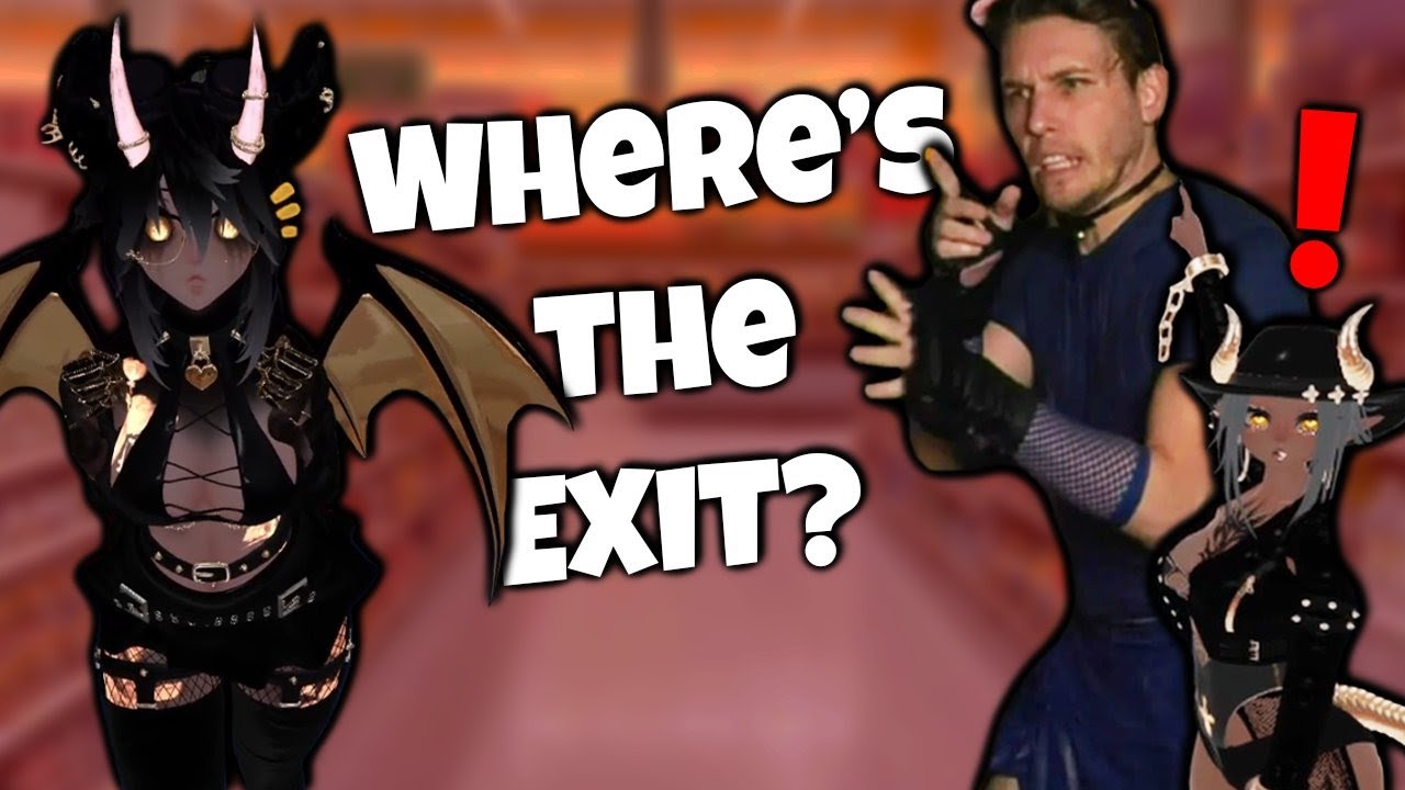 GROCERY STORE ADVENTURE GETS HOT AND SCARY... VRCHAT FUNNIEST MOMENTS