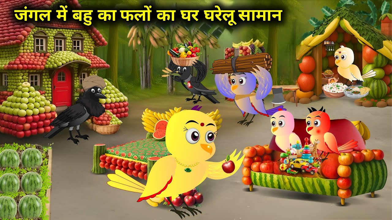 new Chidiya Episode | chidya wala cartoon |Kauwa Wala Cartoon| Rano Chidiya rano birds stories tv