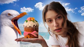 Влог / Чайки, море, бабушкин кулич