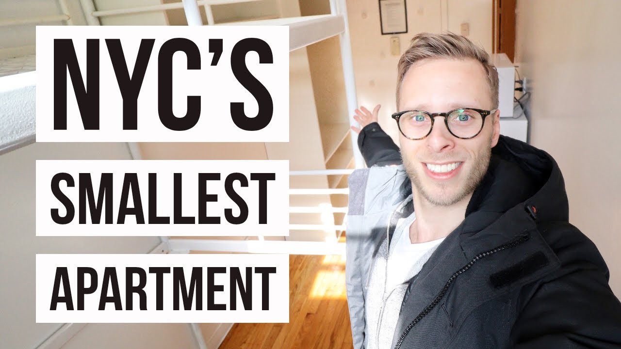 Tiny NYC Apartment, Smallest of 2020 Full Tour. Downtown Manhattan Micro Apt, No Stove, No Bath