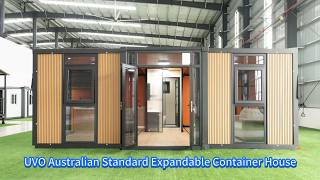 High-End Australian Standard Expandable Container House | UVO Modular Home Tour