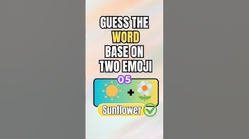 Solve This Emoji Puzzle: Guess the Word! 🧠 🎉 #quiz #mindbendingquizzes #brainteasers