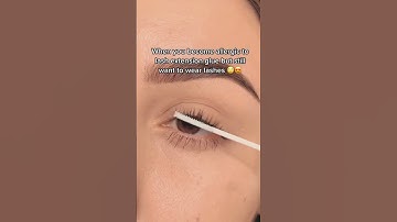 Doing my own lashes #volashes #diylashes #lashtutorial